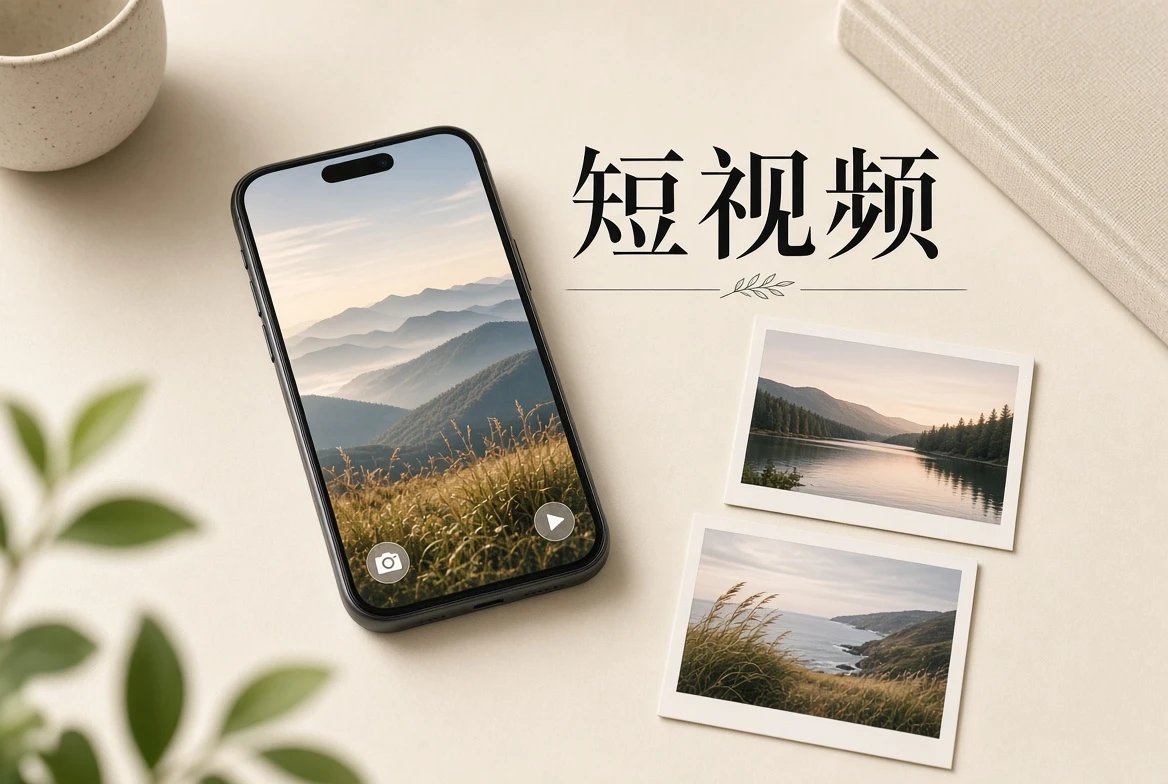 短视频创意影像主题视觉